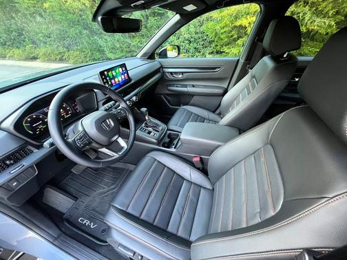 Gray 2026 Honda CR-V Hybrid Sport-L AWD