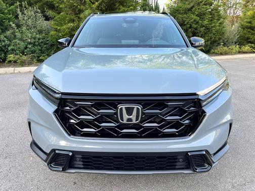 Gray 2026 Honda CR-V Hybrid Sport-L AWD