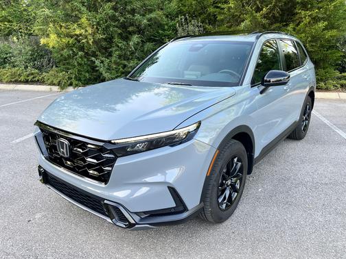 Gray 2026 Honda CR-V Hybrid Sport-L AWD