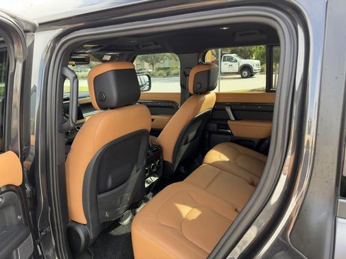 Gray 2024 Land Rover Defender 110 P525 Carpathian Edition