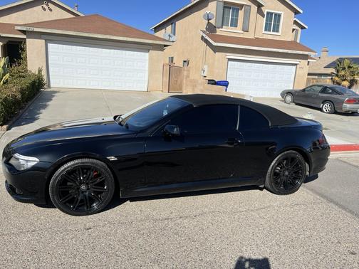 Black 2009 BMW 650 i