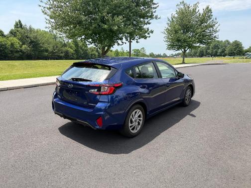 Blue 2025 Subaru Impreza Base