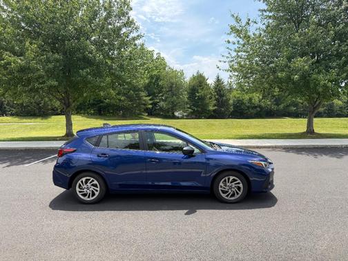 Blue 2025 Subaru Impreza Base