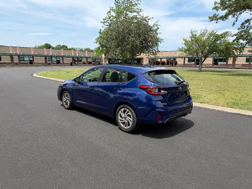 Blue 2025 Subaru Impreza Base
