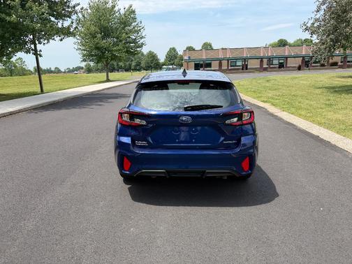 Blue 2025 Subaru Impreza Base