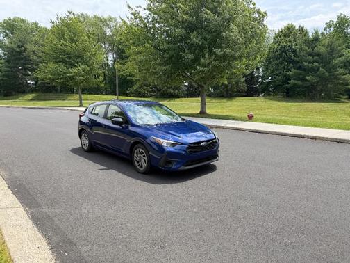 Blue 2025 Subaru Impreza Base