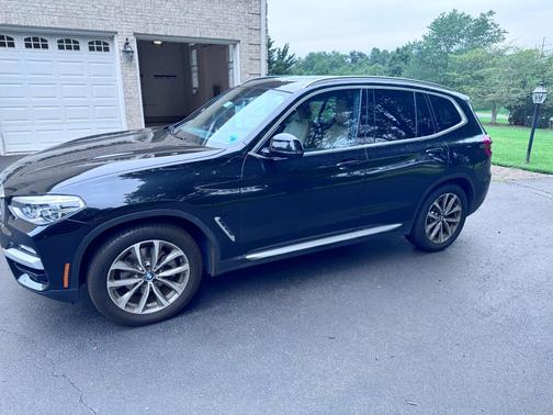 Black 2019 BMW X3 xDrive30i
