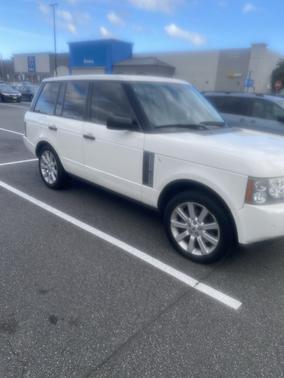 White 2008 Land Rover Range Rover Supercharged