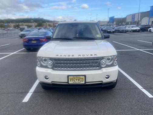 White 2008 Land Rover Range Rover Supercharged