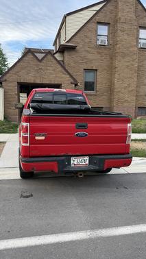Red 2009 Ford F-150 FX4 SuperCab
