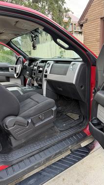 Red 2009 Ford F-150 FX4 SuperCab
