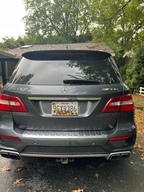 Gray 2014 Mercedes-Benz M-Class ML 63 AMG