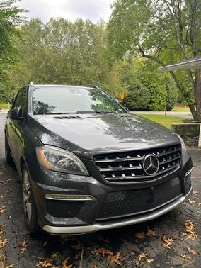 Gray 2014 Mercedes-Benz M-Class ML 63 AMG