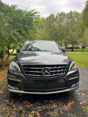 Gray 2014 Mercedes-Benz M-Class ML 63 AMG