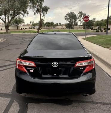 Black 2012 Toyota Camry SE