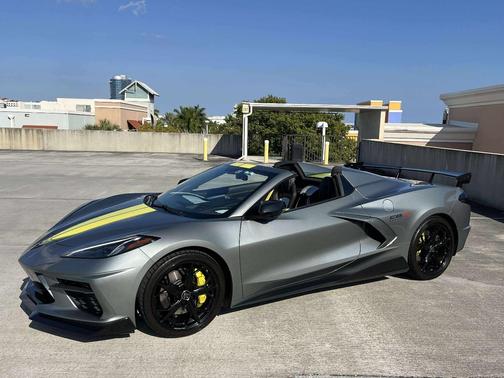 Gray 2022 Chevrolet Corvette Stingray w/3LT