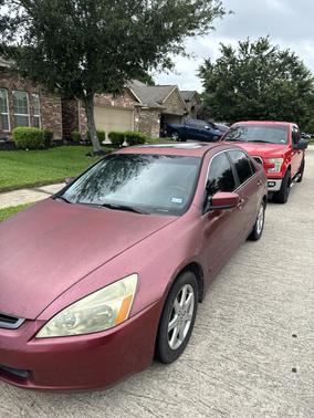 Red 2004 Honda Accord EX-L