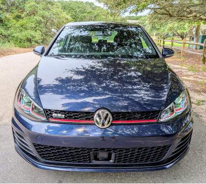 Blue 2015 Volkswagen Golf GTI 2.0T S 2-Door