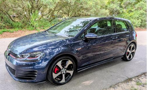 Blue 2015 Volkswagen Golf GTI 2.0T S 2-Door