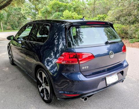 Blue 2015 Volkswagen Golf GTI 2.0T S 2-Door