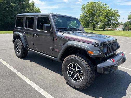 Gray 2025 Jeep Wrangler Rubicon