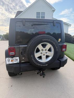 Gray 2014 Jeep Wrangler Unlimited Sport