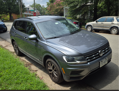 Gray 2020 Volkswagen Tiguan 2.0T SE