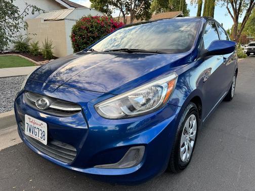Blue 2016 Hyundai Accent SE