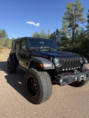 Black 2018 Jeep Wrangler Unlimited Rubicon