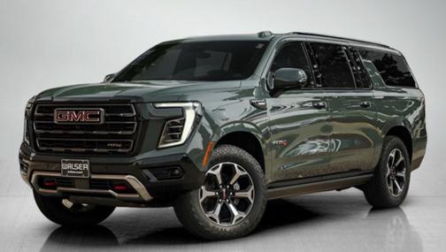 Green 2025 GMC Yukon XL AT4