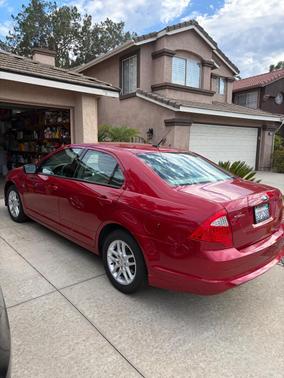 Red 2011 Ford Fusion S