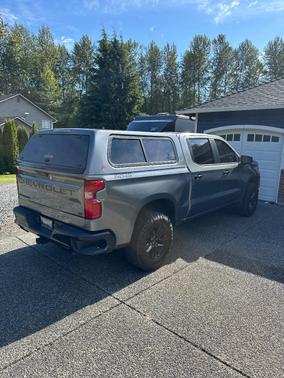 Gray 2021 Chevrolet Silverado 1500 LT Trail Boss