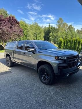 Gray 2021 Chevrolet Silverado 1500 LT Trail Boss