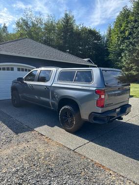 Gray 2021 Chevrolet Silverado 1500 LT Trail Boss