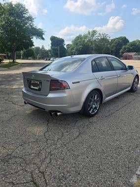 Silver 2008 Acura TL Type S