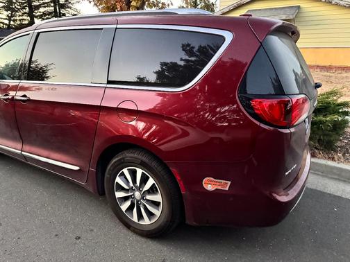 Red 2020 Chrysler Pacifica Hybrid Limited