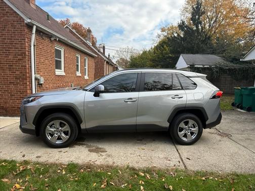 Silver 2025 Toyota RAV4 XLE