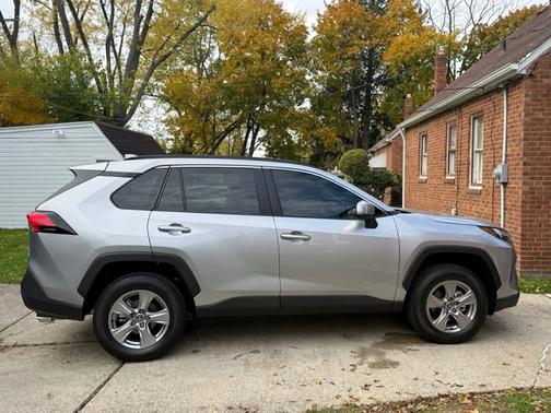 Silver 2025 Toyota RAV4 XLE