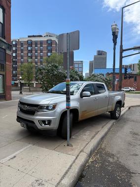 Silver 2016 Chevrolet Colorado LT