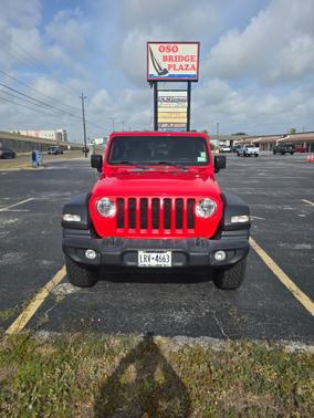 Red 2020 Jeep Wrangler Unlimited Sport