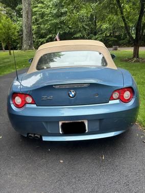 Blue 2005 BMW Z4 2.5i Roadster