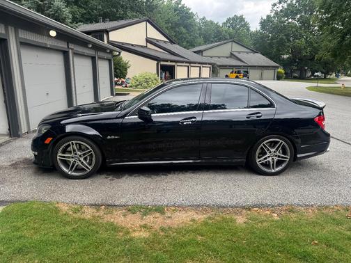 Black 2014 Mercedes-Benz C-Class C 63 AMG