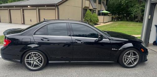 Black 2014 Mercedes-Benz C-Class C 63 AMG