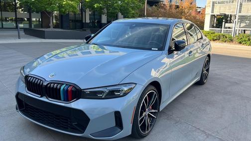 Gray 2023 BMW 330 i xDrive