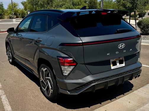Gray 2025 Hyundai KONA N Line