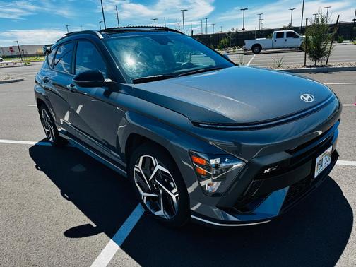 Silver 2025 Hyundai KONA N Line