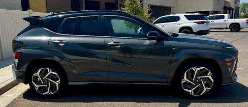 Gray 2025 Hyundai KONA N Line