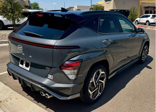 Gray 2025 Hyundai KONA N Line