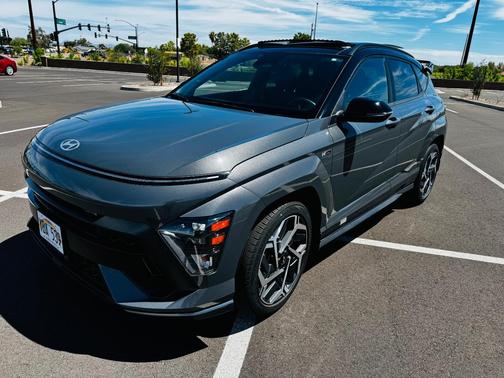 Silver 2025 Hyundai KONA N Line