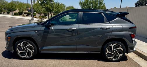 Gray 2025 Hyundai KONA N Line